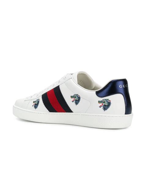 gucci sneaker wolf|gucci world wide sneakers.